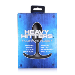 Heavy Hitters Plug silicone Hitters S 10 x 3cm - Poids 90gr